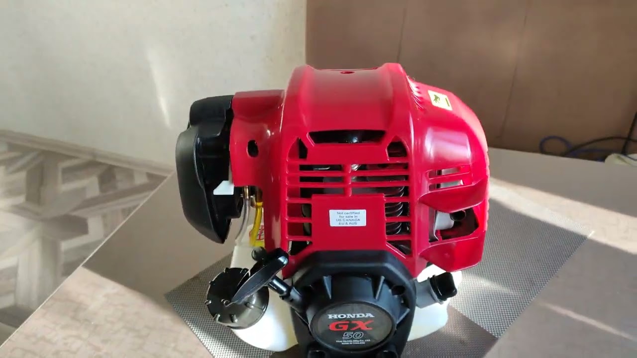Honda GX50 (Китай) Первый запуск.