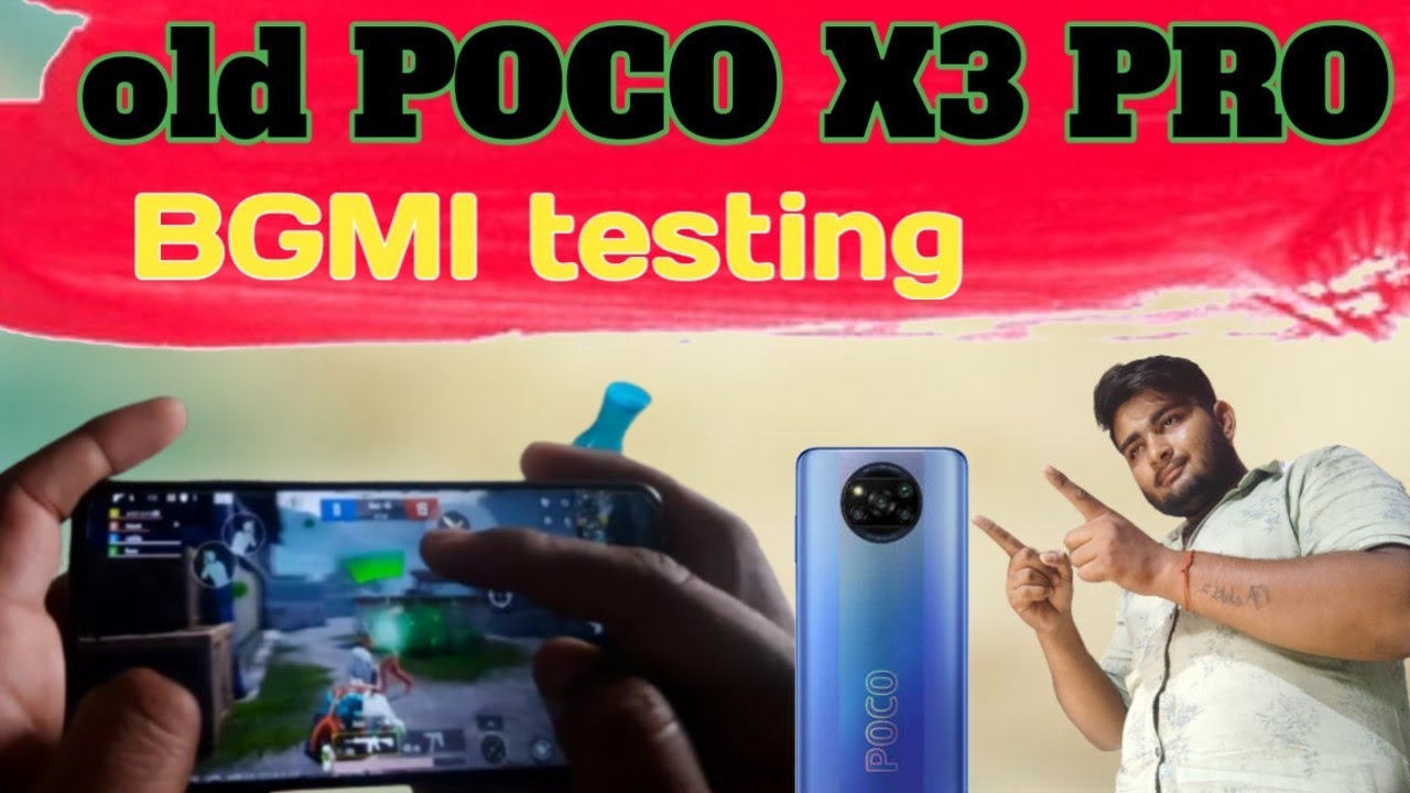 Old Poco OLD POCO X3 PRO BGMI//testing performance better or🚫not better ...