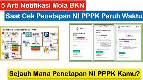 5 Arti Notifikasi Mola BKN saat Cek Penetapan NI PPPK Paruh Waktu ~  Cek Penetapan NI PPPK Kamu?