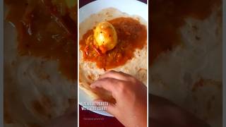 అమ్మ ర 💪/Egg curry with paratha/Telugu trending short videos#shorts#trendingshorts