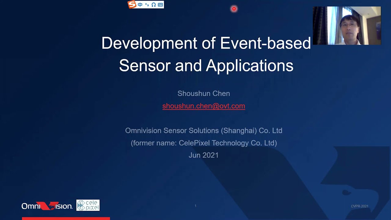Development of Event-based Sensor and Applications | Shoushun Chen | 2021