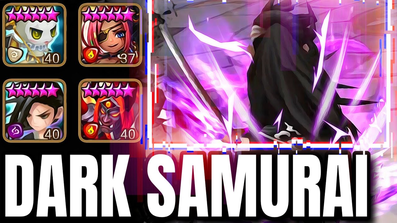 Samurai Sige Brutally Slashes his Enemies!! - Summoners War - YouTube