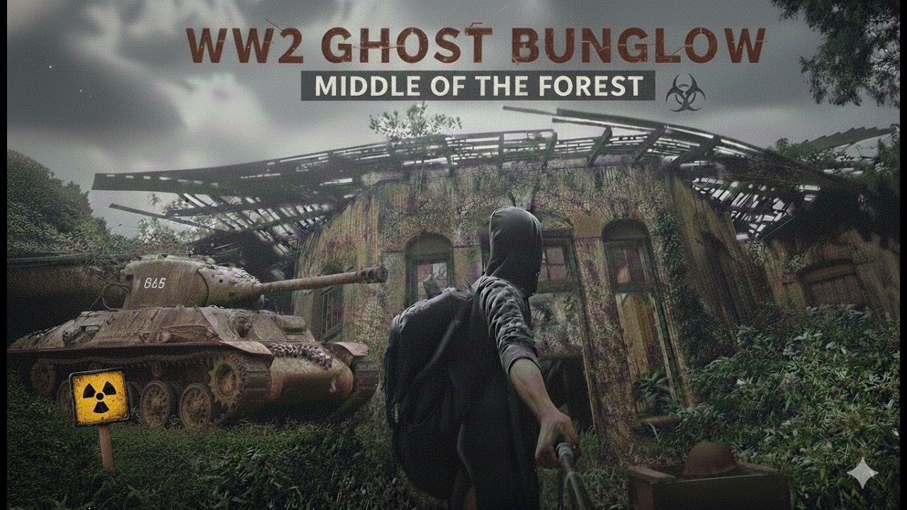 දෙවන ලෝකයුධසමයෙ අතඇරලදාපු විශාල මාලිගාවක් හම්බුනා I FOUND A PALACE ABANDONED DURING II WORLD WAR