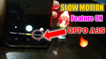 Oppo A3s Slow motion Trick 🔥 | | oppo a3s Slow Motion Feature | | Tech Update