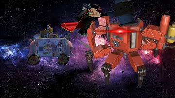 scrap mechanic survival mode #1 the farm bots turned to adam