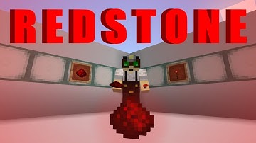 Absolute Basics of Redstone : Minecraft Redstone #1