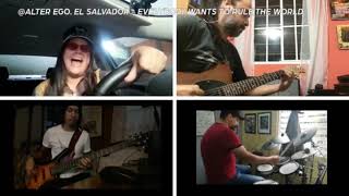 BANDAS DE ROCK SALVADOREÑAS HACEN COVER EN SUS CASAS POR LA PANDEMIA.