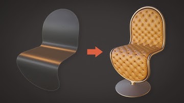 Blender | Cloth filter | Tutorial 02 | Chaise design