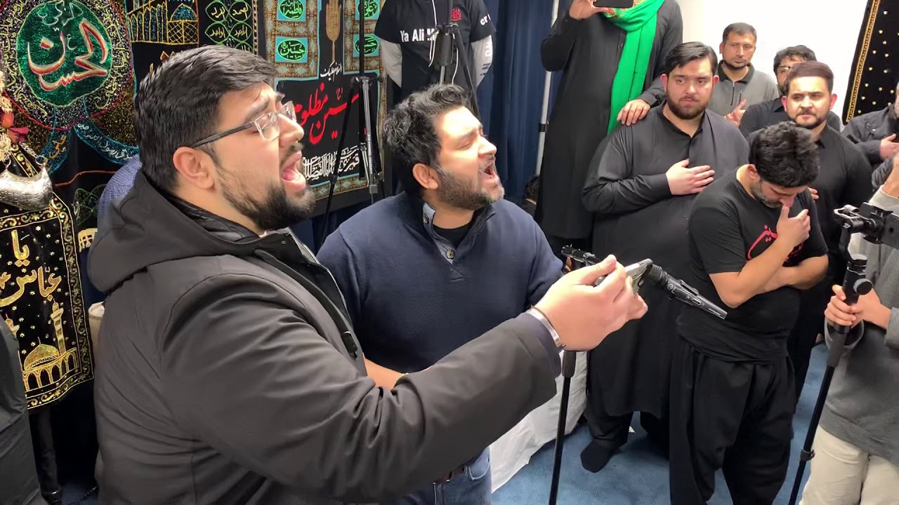 Farzad Moosvi  Ali Rizvi   Majlis Basilsila Shahadat Pak Bibi Zahra as Virginia 2019