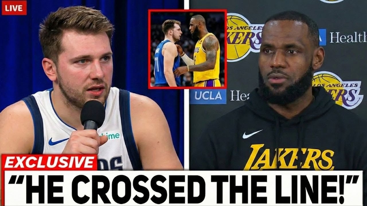 NEW FOOTAGE: Luka Doncic FINALLY Responds to LeBron's SHOCKING Comments ...