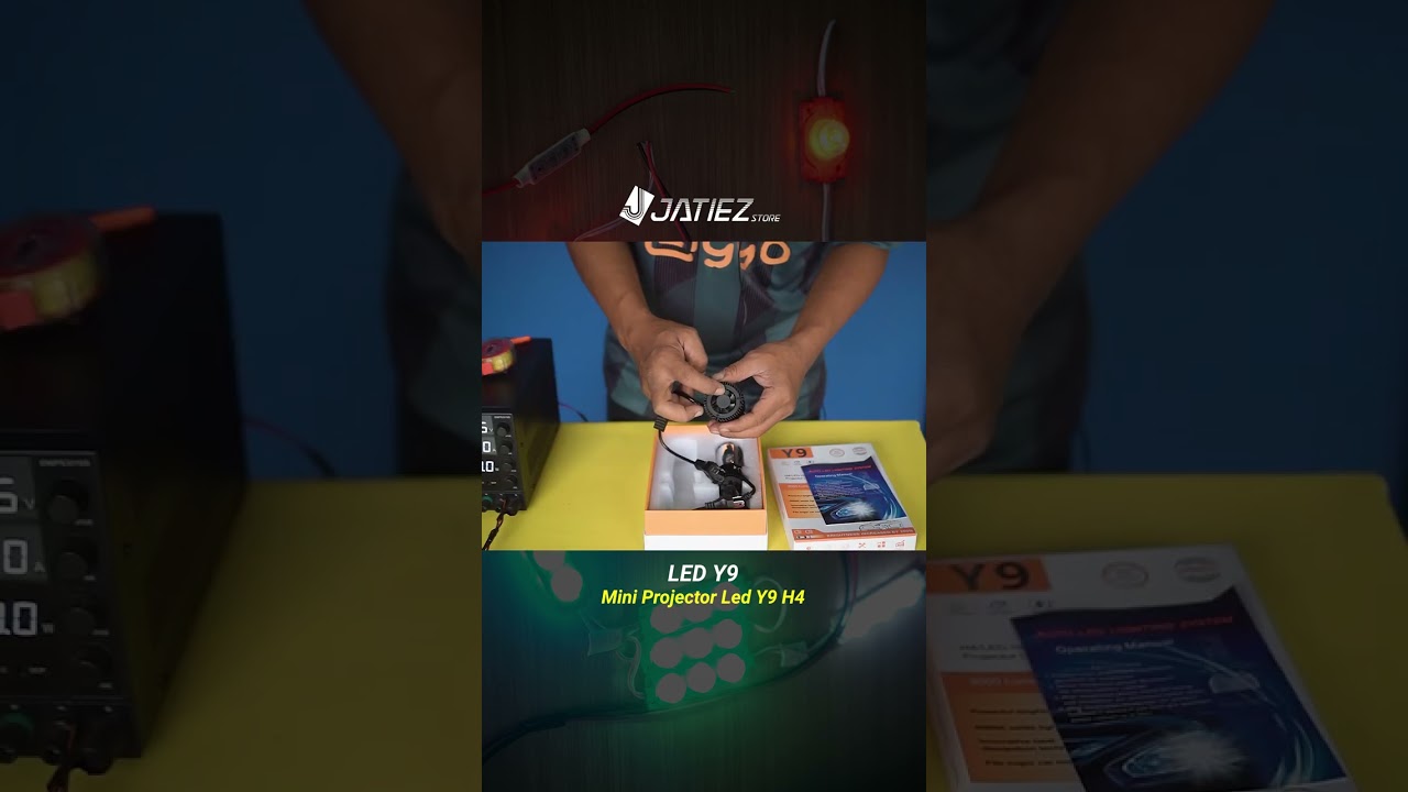 Led Mini Projie Socket H4 Y9