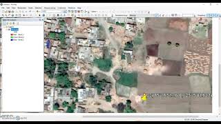 Georeferencing an Google earth image using ArcGIS