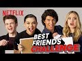 Best Friends Challenge w/ the Ashley Garcia Cast 🤗 Netflix Futures