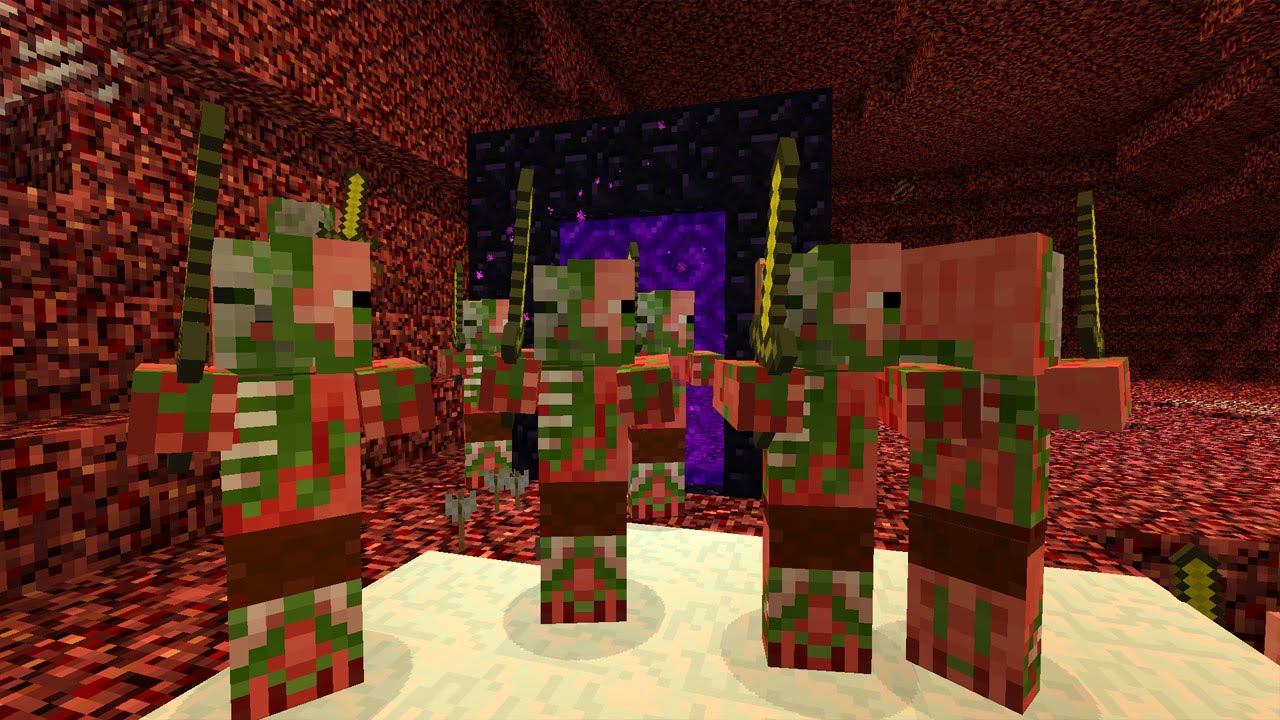 10 Fakten über Minecraft Zombie Pigmen! (Einsteigerfreundlich) YouTube