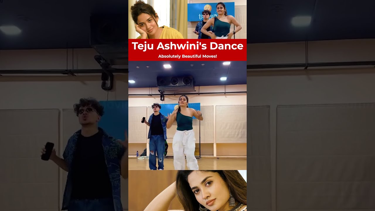 Teju Ashwini's Latest Dance Video - Simply Mesmerizing! #tejuashwini #daavudi #devara #jrnttr