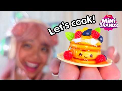 MAKING MINI FOODS! Mini Burger, Pizza, Taco Kawaii Kitchen (Like MiniVerse)