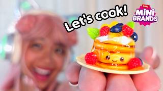 MAKING MINI FOODS! Mini Burger, Pizza, Taco Kawaii Kitchen (Like MiniVerse)