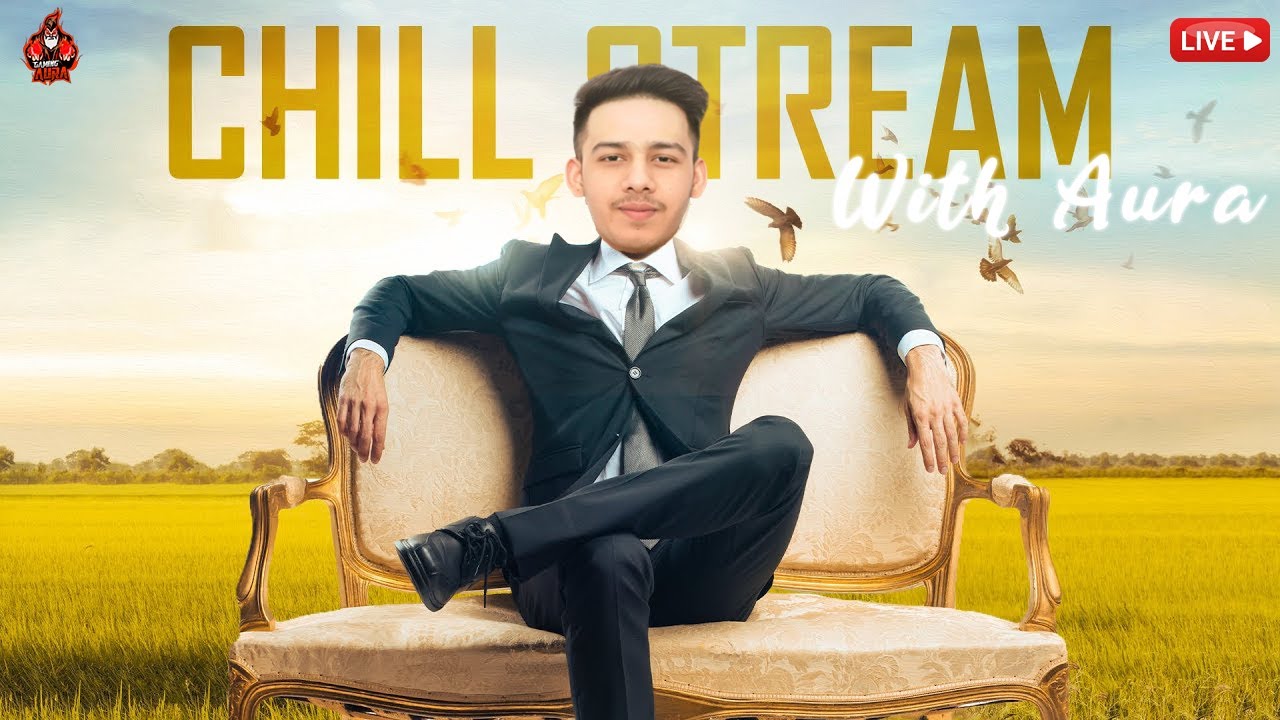 🔥 CHILL STREAM With Gaming Aura Live || Garena Free Fire !!