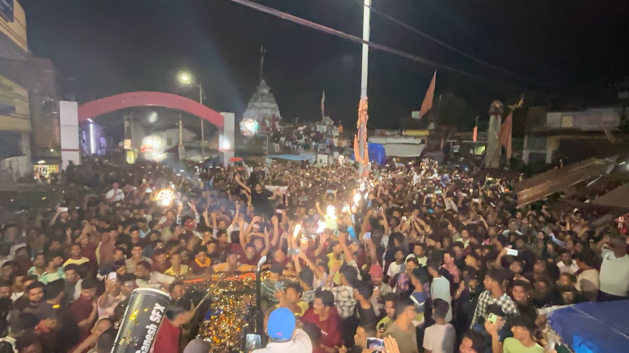 Dp Festival 2024 - Dj Asmin || High Crowd at Sambalpur, Dalaipara Ganeshpuja Visarjan || #dpfestival