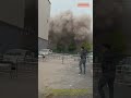 Building Demolition: Controlled Collapse of Multi-Story Structure