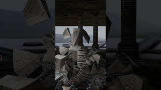 The Physics of Samson's Final Act | Bible Stories #shorts