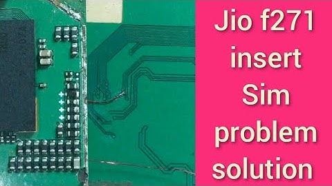 jio f271 insert sim problem solution lyf jio f271 not working 100%solve
