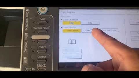 Cách scan nhiều trang vào 1 file máy ricoh