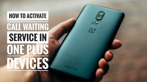 How to activate call waiting service in One Plus Devices | One Plus 3T,5,5T,6,6T & 7, 7T Pro,8,Nord