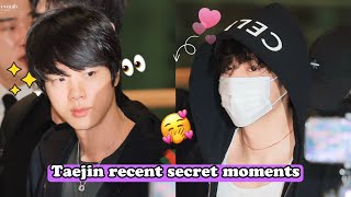 Taejin / JinV: Taejin recent secret moments 🤫