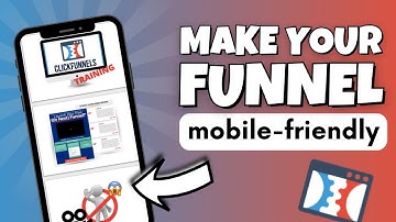 How To Make Your Sales Funnel Mobile-Friendly in ClickFunnels 1.0