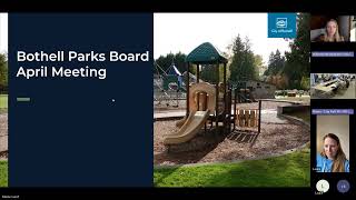 Bothell Parks & Recreation Board Meeting - April 11, 2024