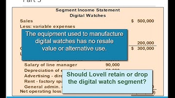 ACCT 205 Chapter 13 Differential Analysis (17th ed. Ch. 13, 16th ed & prior Ch. 12)