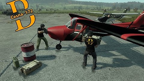 Cesna-172 Dayz Plane mod by Arzzz&BarDuck