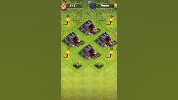 How Do You Think If We Do The Gold Mine All Level Animation? #clashofclans #cocshorts #shorts