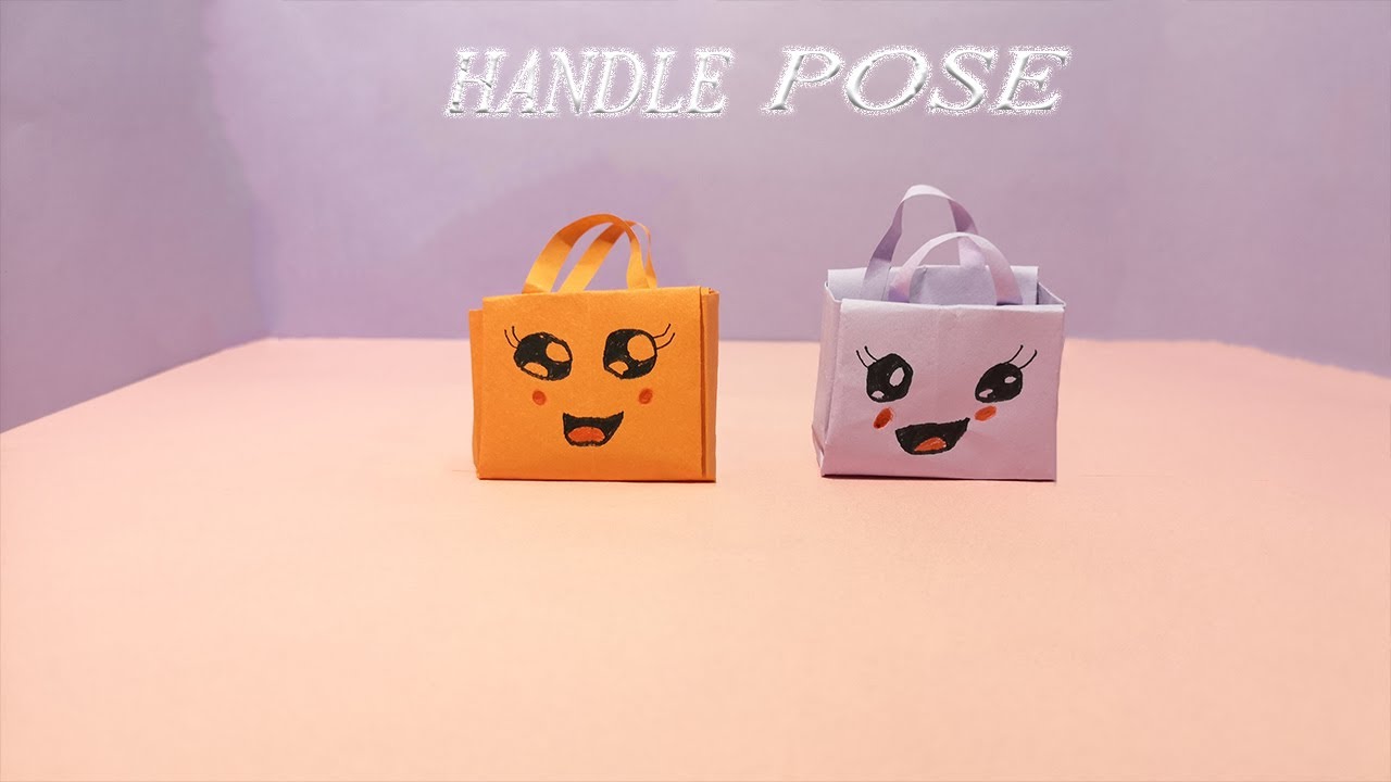 hvordan-lage-en-handlepose-av-papir-lage-ting-av-papir-youtube