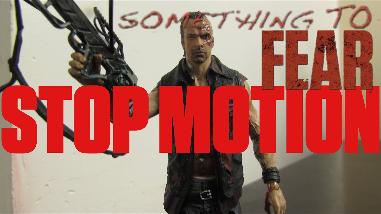 [STOP MOTION] The Walking Dead Dwight's Second Appearance (Alternate Version)