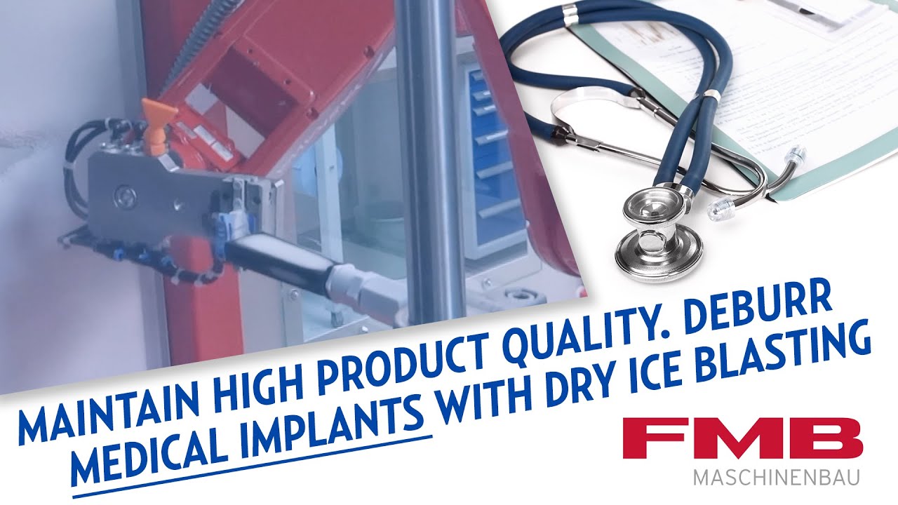 Maintain high product quality & consistency. Deburr medical implants