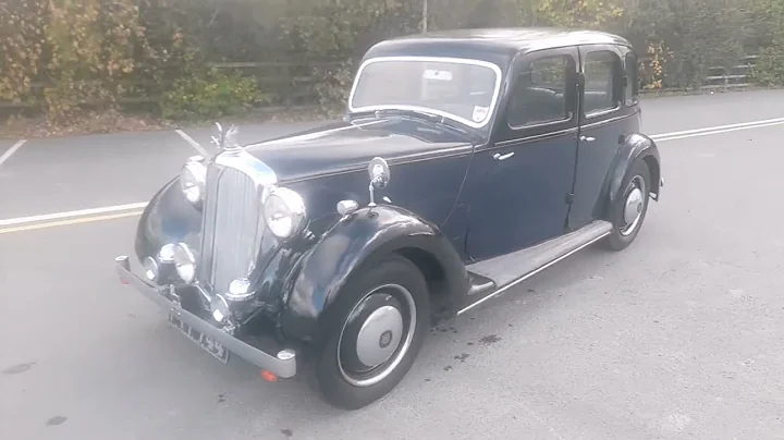 Lot 63  - 1940 Rover Ten P2 Saloon