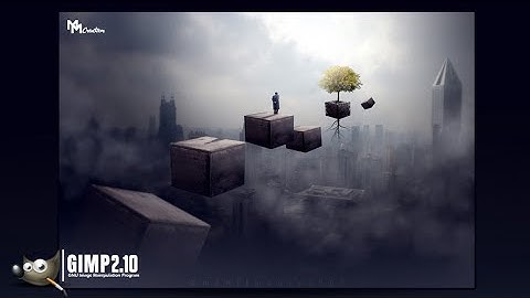 Making Tree Of Life Surrealism Manipulation Scene Effect In GIMP | Photoshop in GIMP | Codingcreator