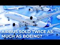 Wow airbus delivered twice as many commercial aircraft than boeing in march