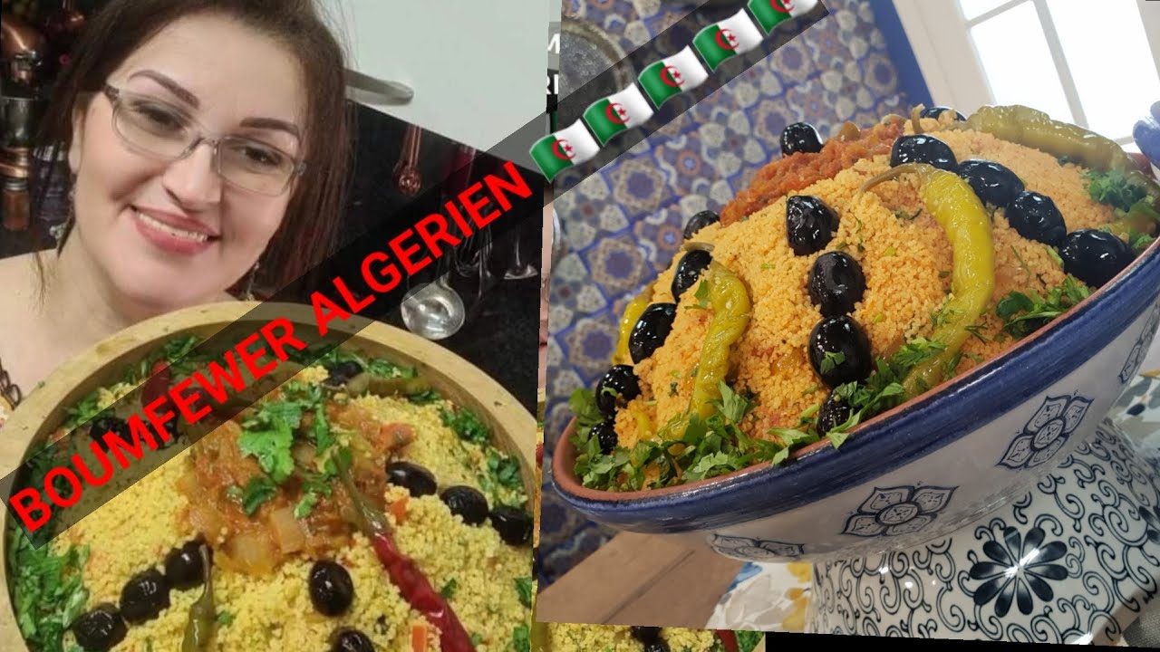 DE NOTRE PATRIMOINE🇩🇿 : LE COUSCOUS BOUMFEWER ALGERIEN 🇩🇿🇩🇿🇩🇿 بومفور الكسكس الجزائري الأصيل