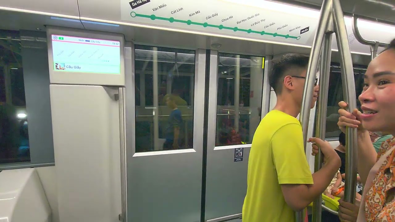 [TAKING METRO RIDE HOME] Hanoi Metro Line 3 ride from Lê Đức Thọ to Cầu Giấy