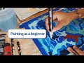 Becoming an Abstract Painter | Guache Painting Process #1 