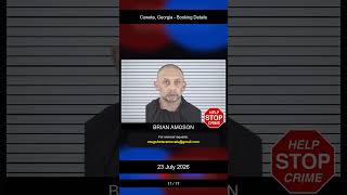 Coweta Georgia Booking Records - 23 July 2026