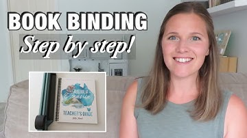 BINDING SYSTEM HOW TO! | STEP BY STEP PRINTING & ASSEMBLING