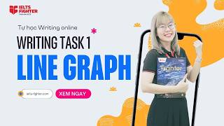 Tự học IELTS Writing online unit 3: Writing Task 1 - Line Graph (60 phút)| IELTS FIGHTER