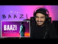 Baazi  official music  king  khwabeeda reaction  rtv productions