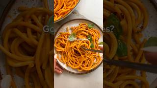 This pasta dish is ready in 20! 🍝 #shorts
This Roasted Red Pepper Pasta tosses al dente pasta in a luxurious homemade roasted red pepper sauce to leave you with a simple dinner that’s perfectly tangy, creamy, and rich! Vegan and Oil-Free, Gluten-Free Option. #veganpasta #redpepper This pasta dish is ready in 20! 🍝 #shorts
