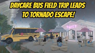 Greenville, Wisc Roblox l Daycare School Bus Field Trip TORNADO FLOOD Special Roleplay screenshot 3