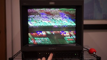 No Sync on Sony PVM-14M4E, RGBS 60Hz CSYNC source